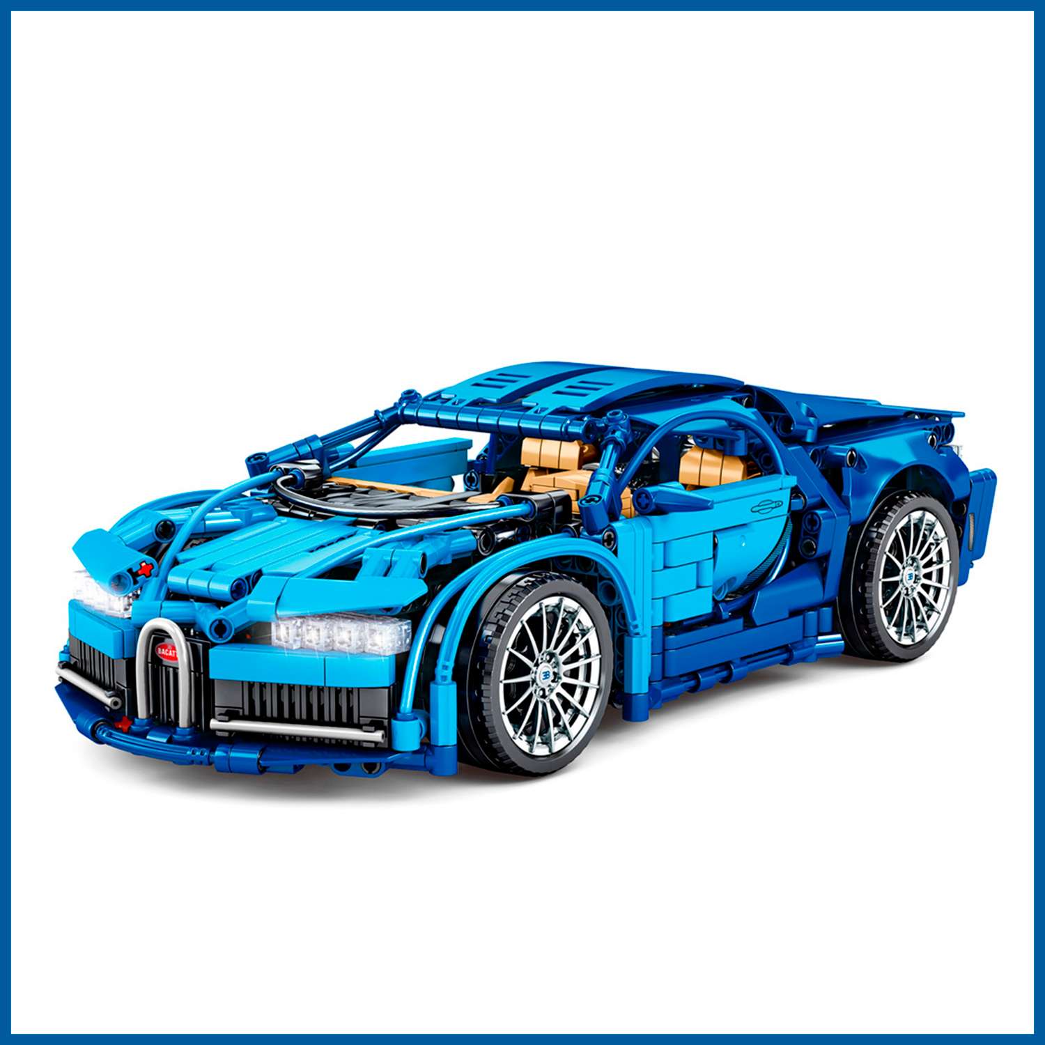 Игрушка LX Конструктор Техник Bugatti Chiron 1355 деталей - фото 3