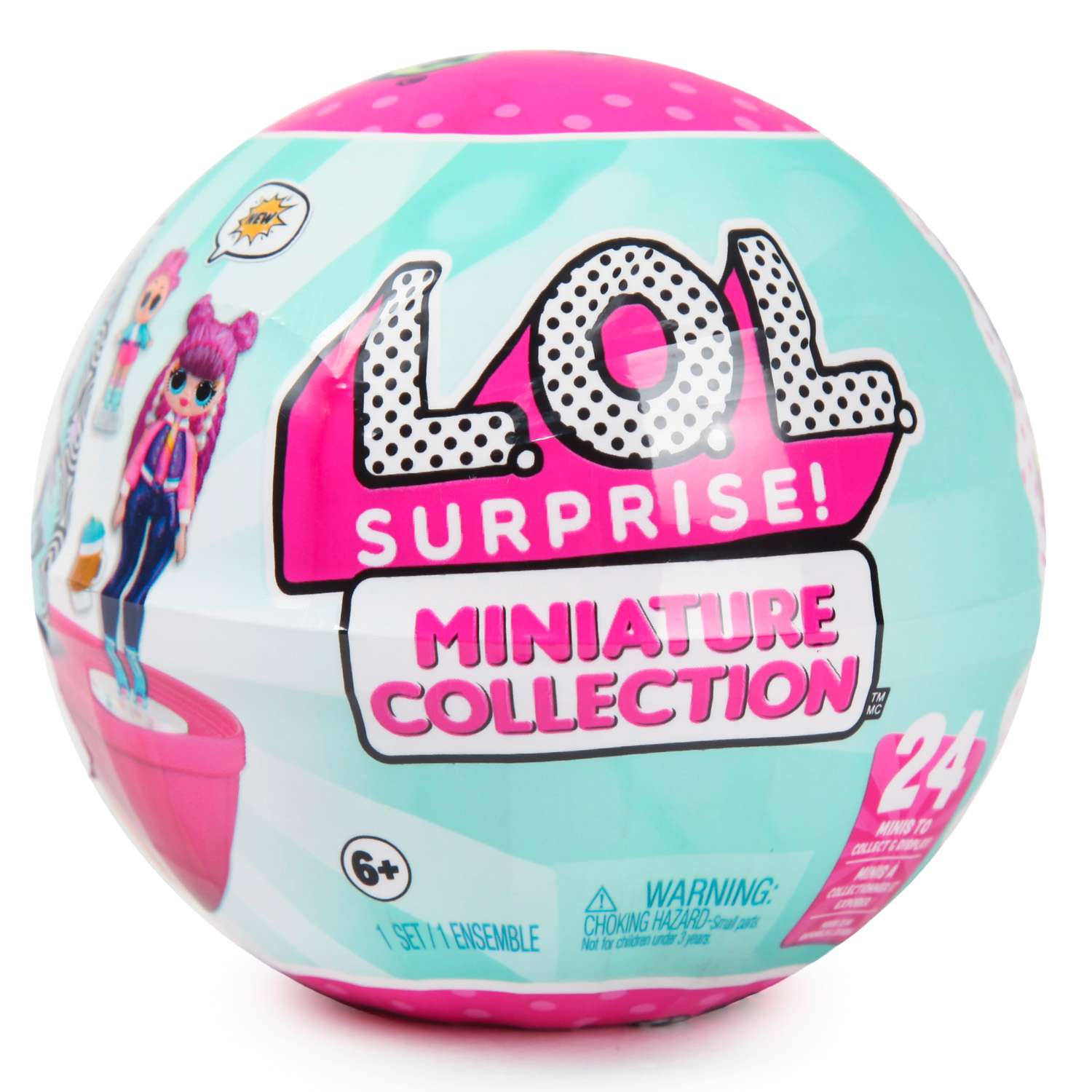 Набор L.O.L. Surprise! Miniature Collection в непрозрачной упаковке (Сюрприз) 590606EUC - фото 1