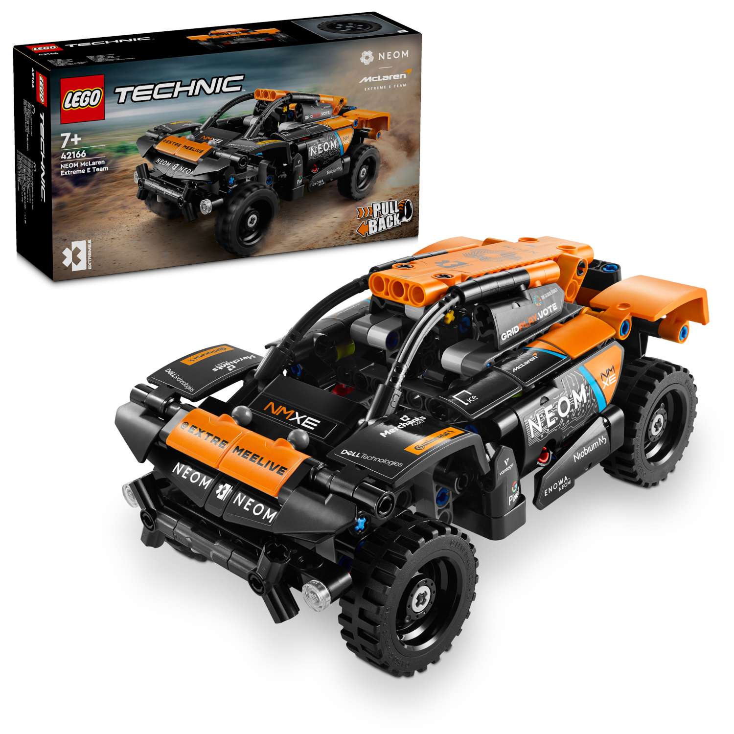 Конструктор LEGO Technic Гоночный автомобиль NEOM McLaren Extreme E 42166 - фото 1