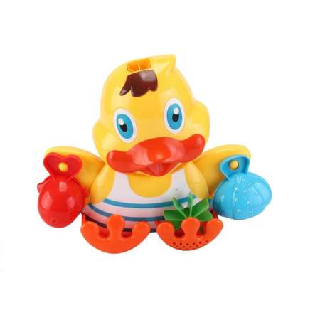 Набор игрушек для ванной ABtoys Веселое купание Утенок-мельница