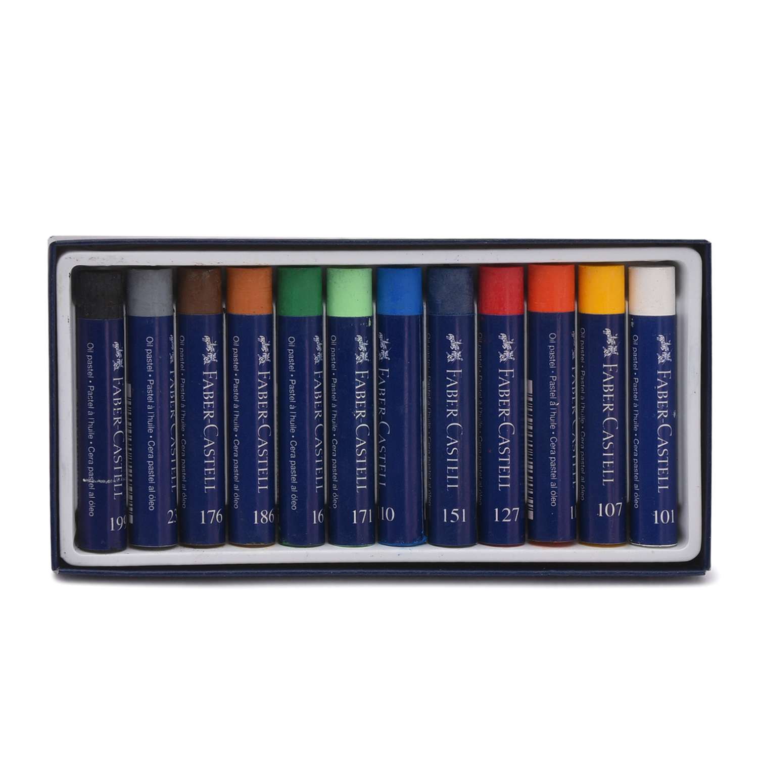 Масляная пастель Faber Castell STUDIO QUALITY набор цветов в картонной коробке 12 шт. - фото 1