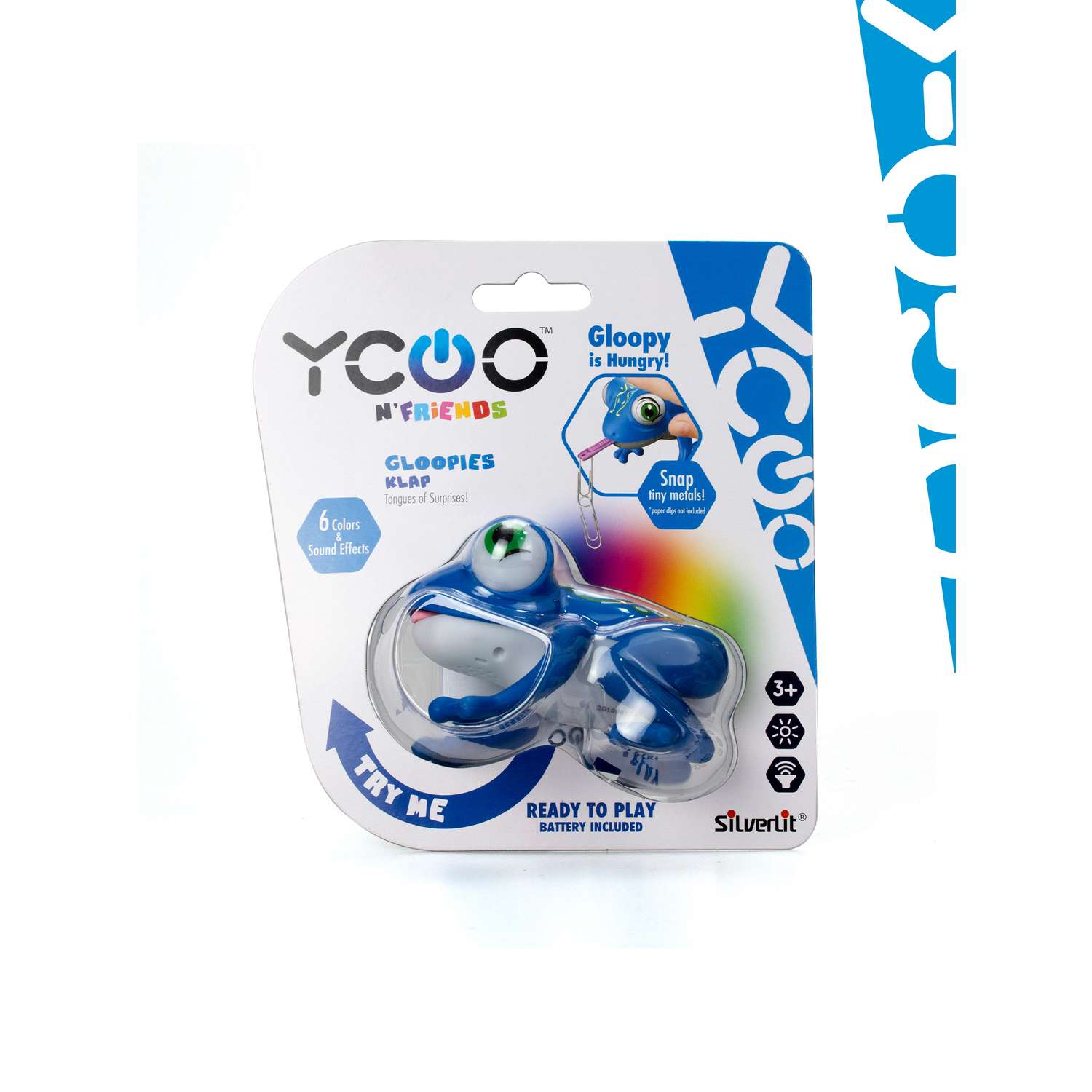 Игрушка YCOO Лягушка Глупи синяя - фото 2
