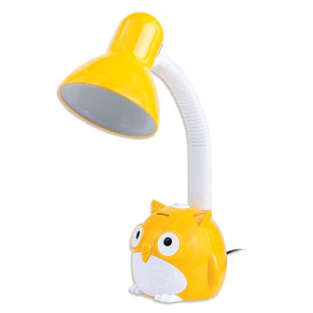 Лампа настольная Sonnen светильник детский для рабочего стола с совой на подставке