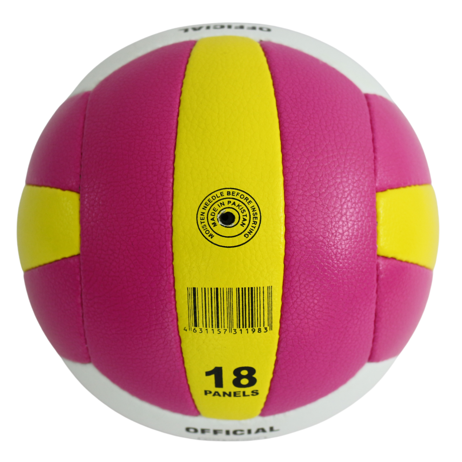 Мяч волейбольный InGame AIR розово-желтый - фото 2