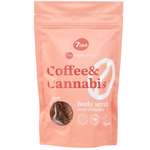 Скраб для тела 7DAYS Coffee and cannabis кофейный антицеллюлитный
