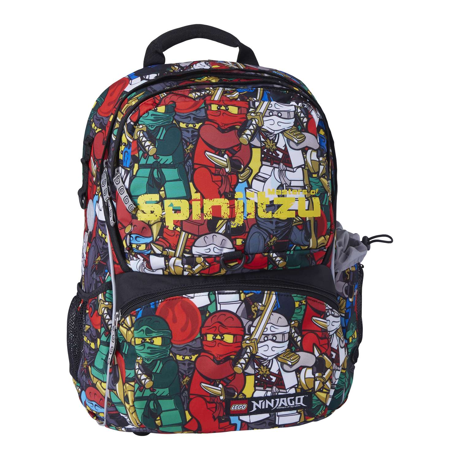 Рюкзак школьный LEGO с сумкой для обуви ланчбоксом и бутылкойTeam Ninjago - фото 1