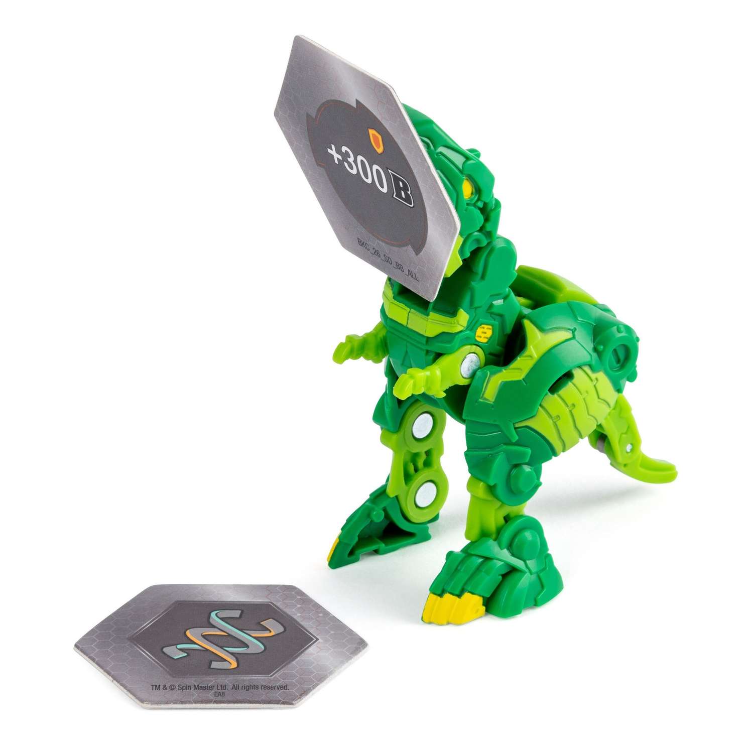 Фигурка-трансформер Bakugan Ультра T-Rex Green 6045146/20108453 - фото 4