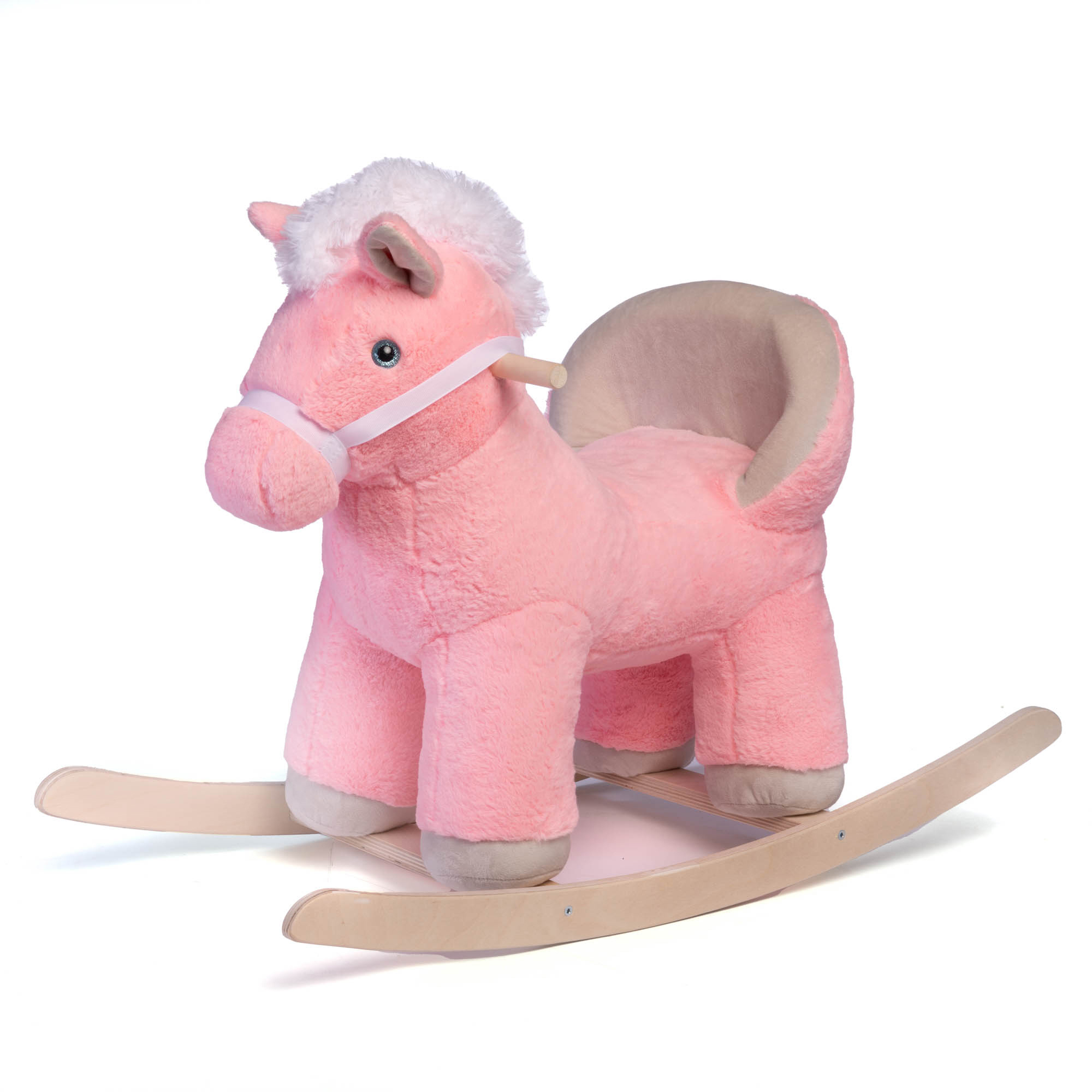 Качалка Нижегородская игрушка Лошадь розовая - фото 1