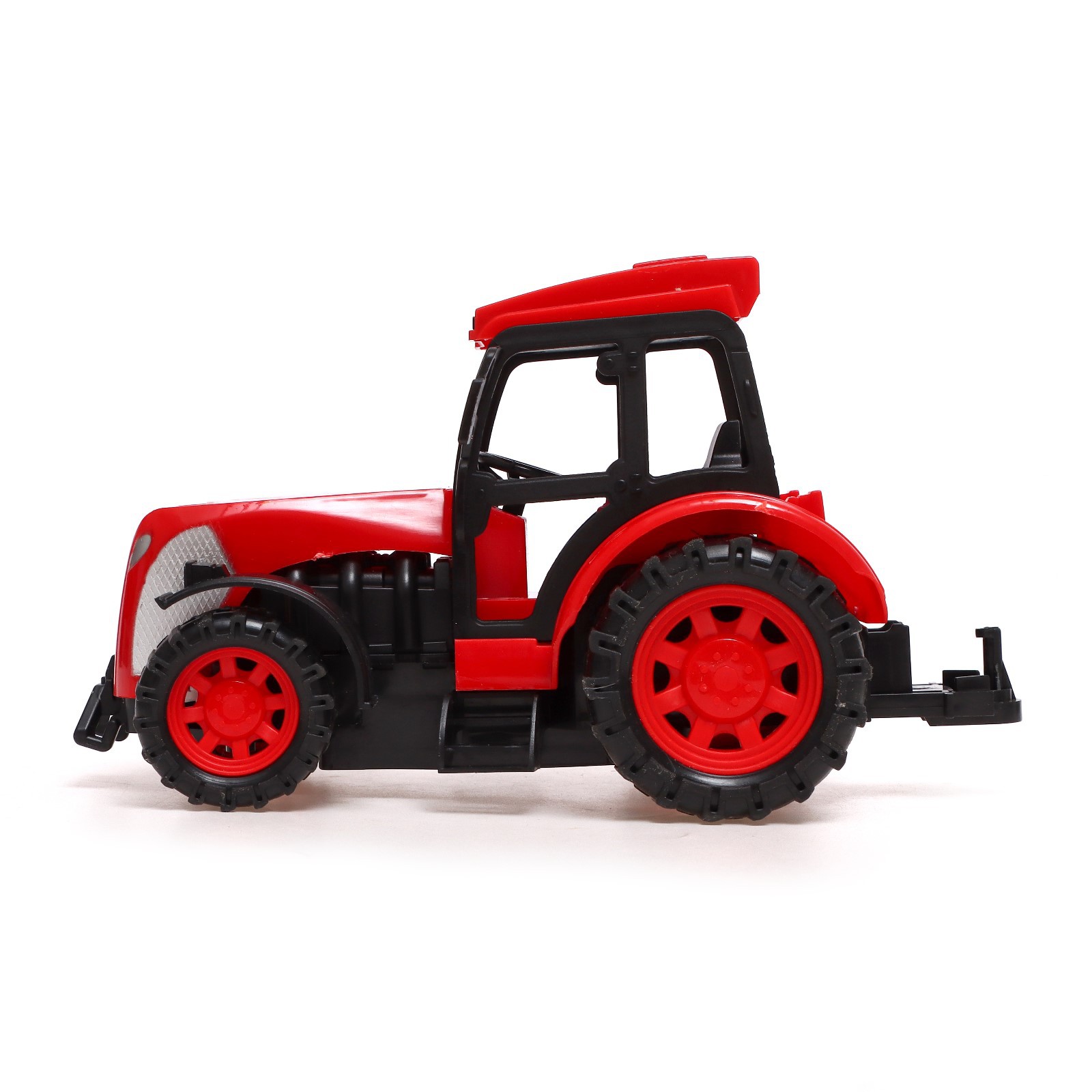 Трактор Автоград радиоуправляемый «Фермер» работает от аккумулятора цвет красный - фото 2