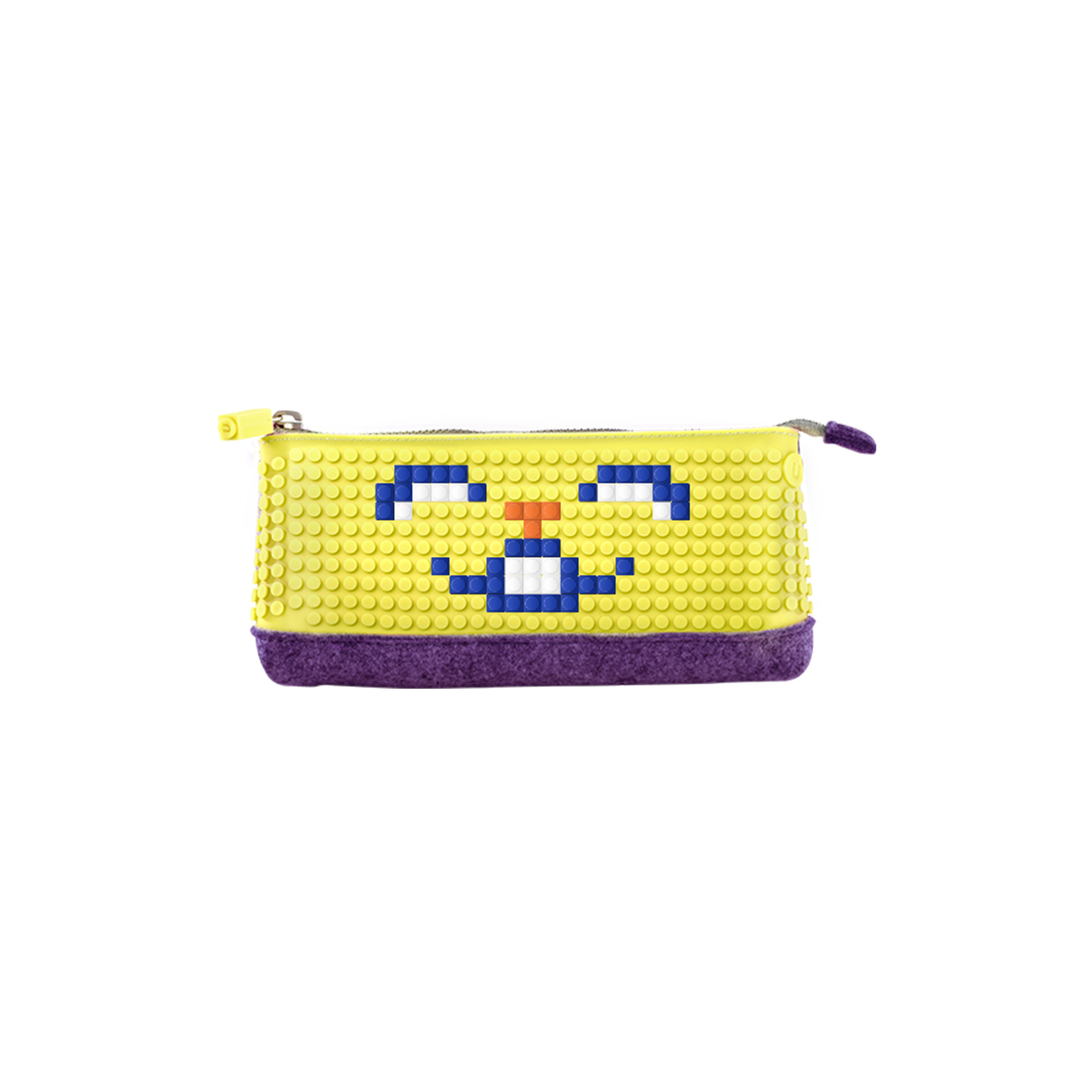 Пенал Upixel пиксельный Pencil Case WY-B002 Фиолетово-желтый - фото 6