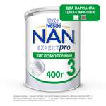 Молочко NAN 3 кисломолочный 400г с 12месяцев