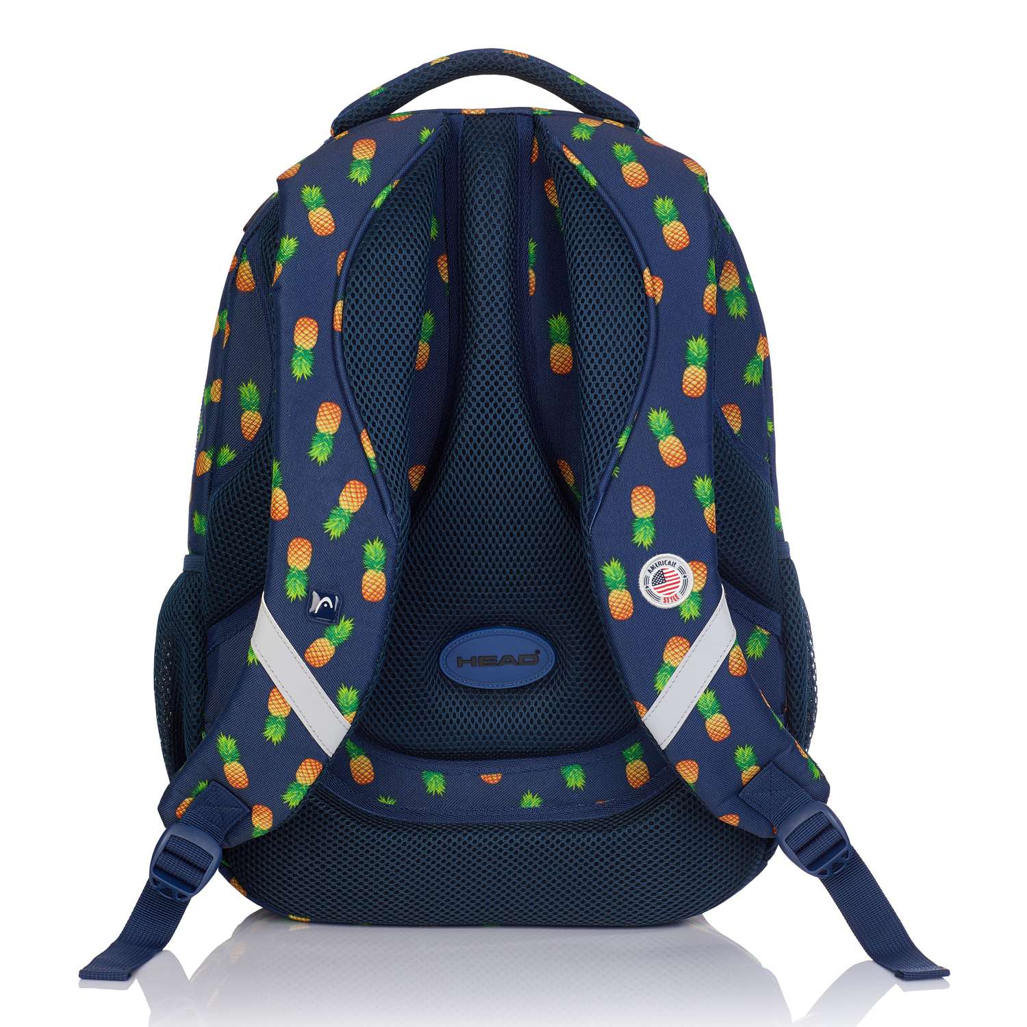 Рюкзак HEAD HD-252 цвет синий/зеленый/оранжевый - фото 2