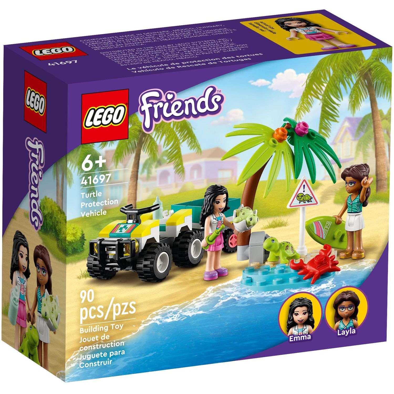 Конструктор LEGO Friends Вездеход для спасения черепах 41697 - фото 1