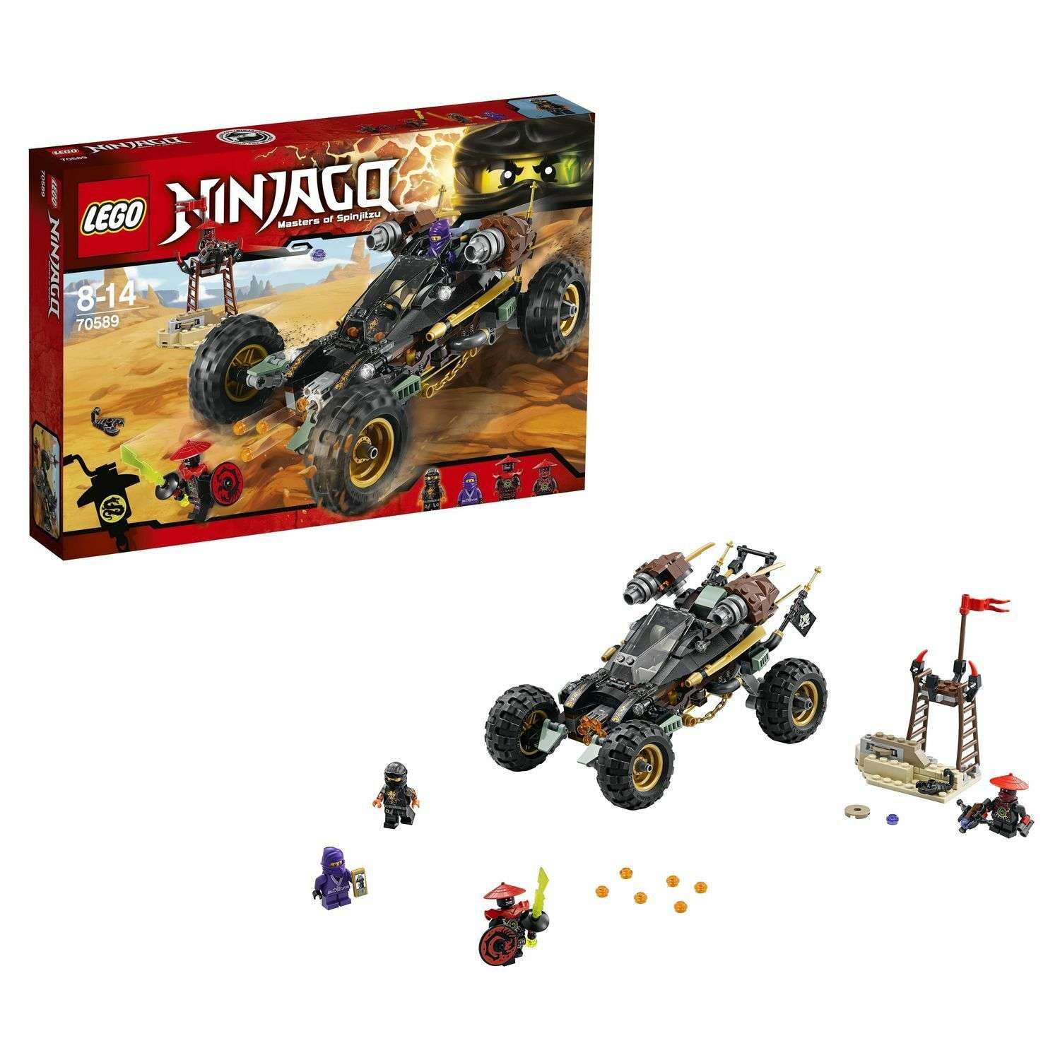 Конструктор LEGO Ninjago Горный внедорожник (70589) - фото 1