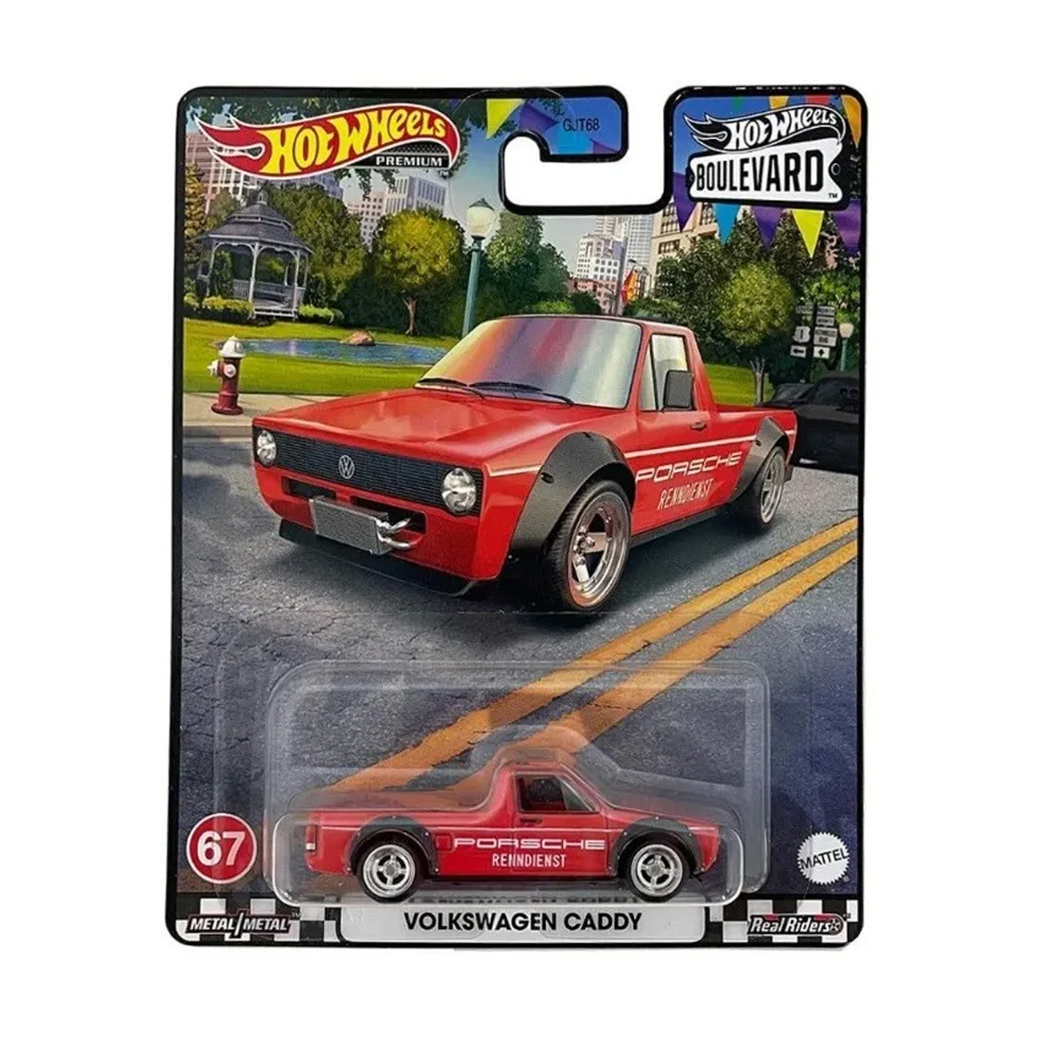Пикап Hot Wheels Volkswagen 1:64 GJT68-A67-HKF13 - фото 3