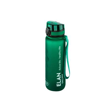 Бутылка для воды Elan Gallery 1000 мл Style Matte темно-зеленая