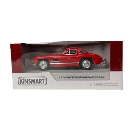 Модель KINSMART Мерседес Бенц 300SL 1954 1:36 красная