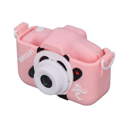 Детский фотоаппарат Ripoma Панда розовая