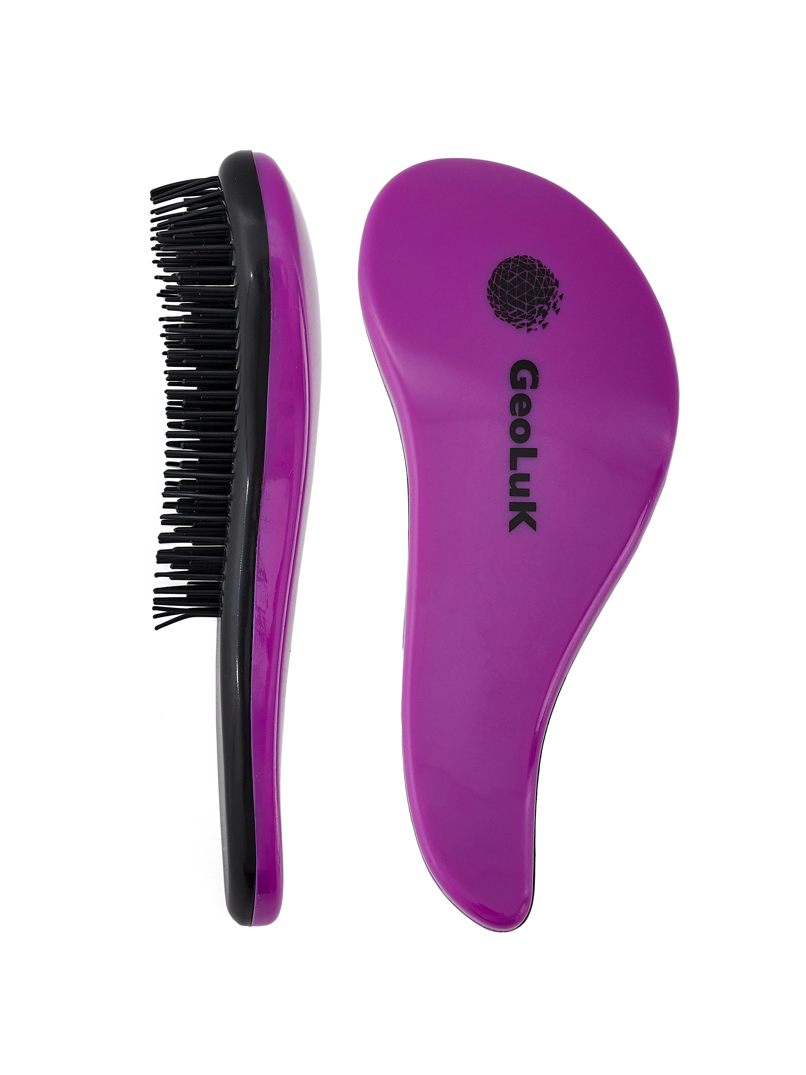 Расческа HairStyle GeoLuK Mini Purple - фото 2