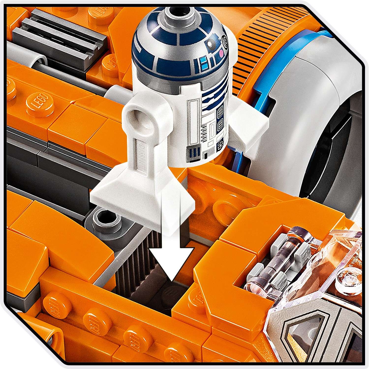 Конструктор LEGO Star Wars Истребитель типа Х По Дамерона 75273 - фото 13