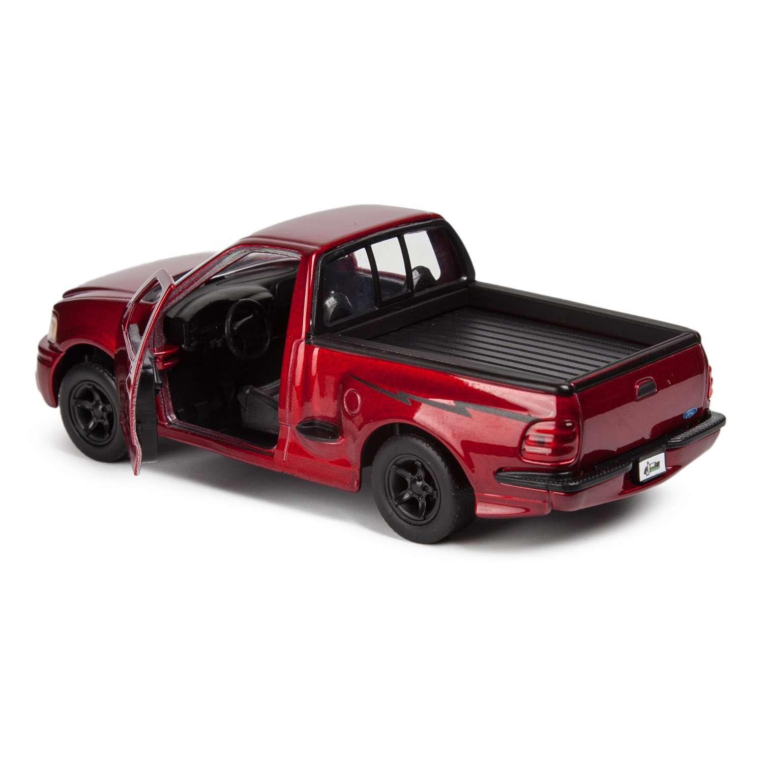 Машинка Jada 1:32 1999 Ford F-150 Lightning-Free Rolling Красная 99684 99684 - фото 4