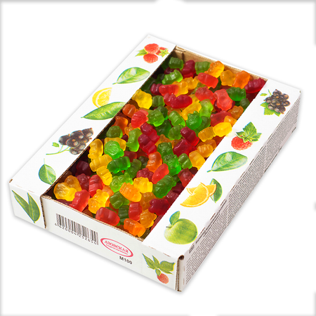 Мармелад Азовская кондитерская фабрика жевательный фруктовый Веселые мишки 1кг