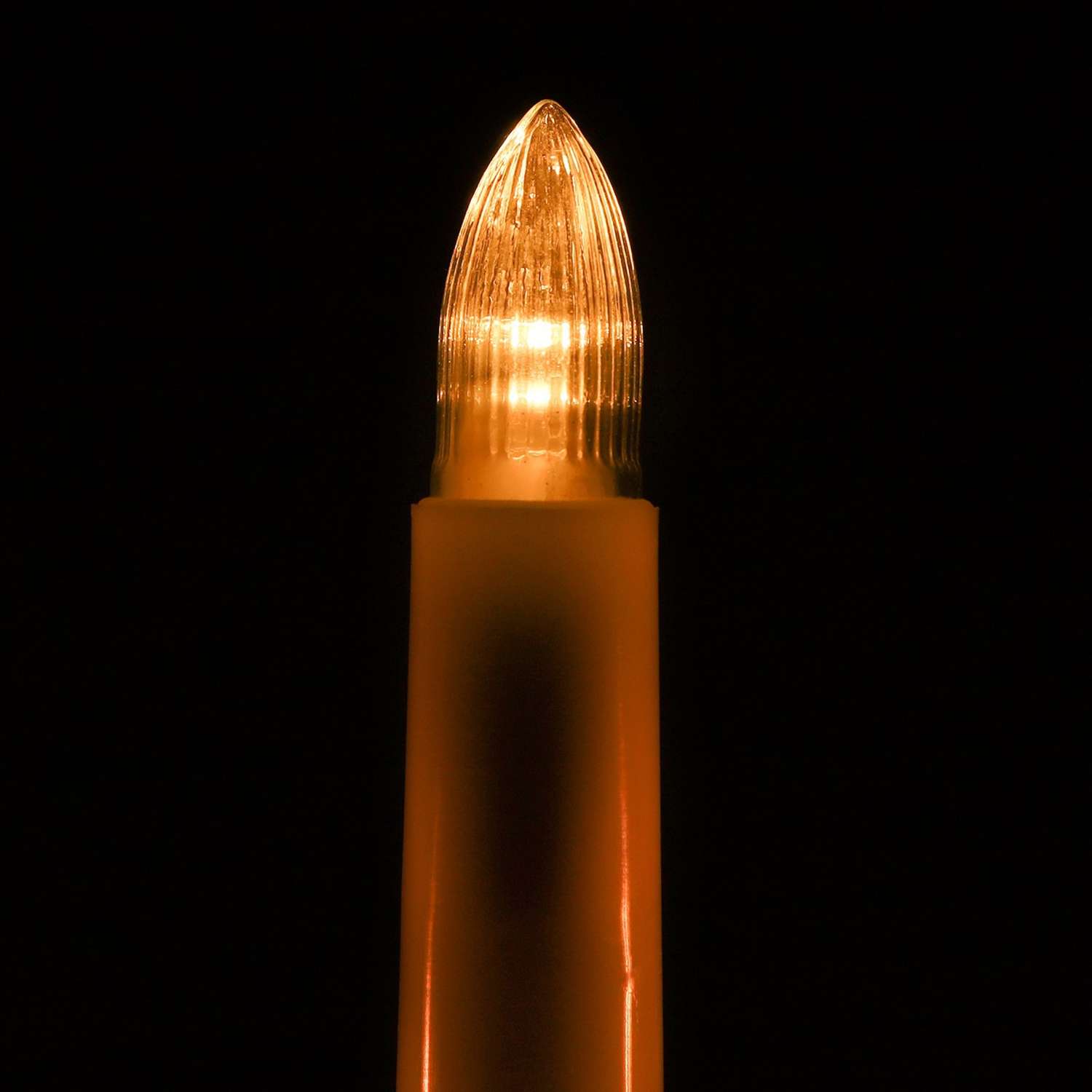Лампа Sima-Land светодиодная для рождественской горки 0.35 Вт цоколь Е10 теплый белый 2 шт - фото 3