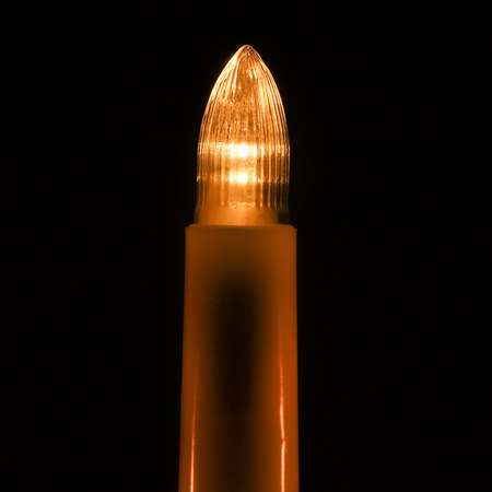 Лампа Sima-Land светодиодная для рождественской горки 0.35 Вт цоколь Е10 теплый белый 2 шт