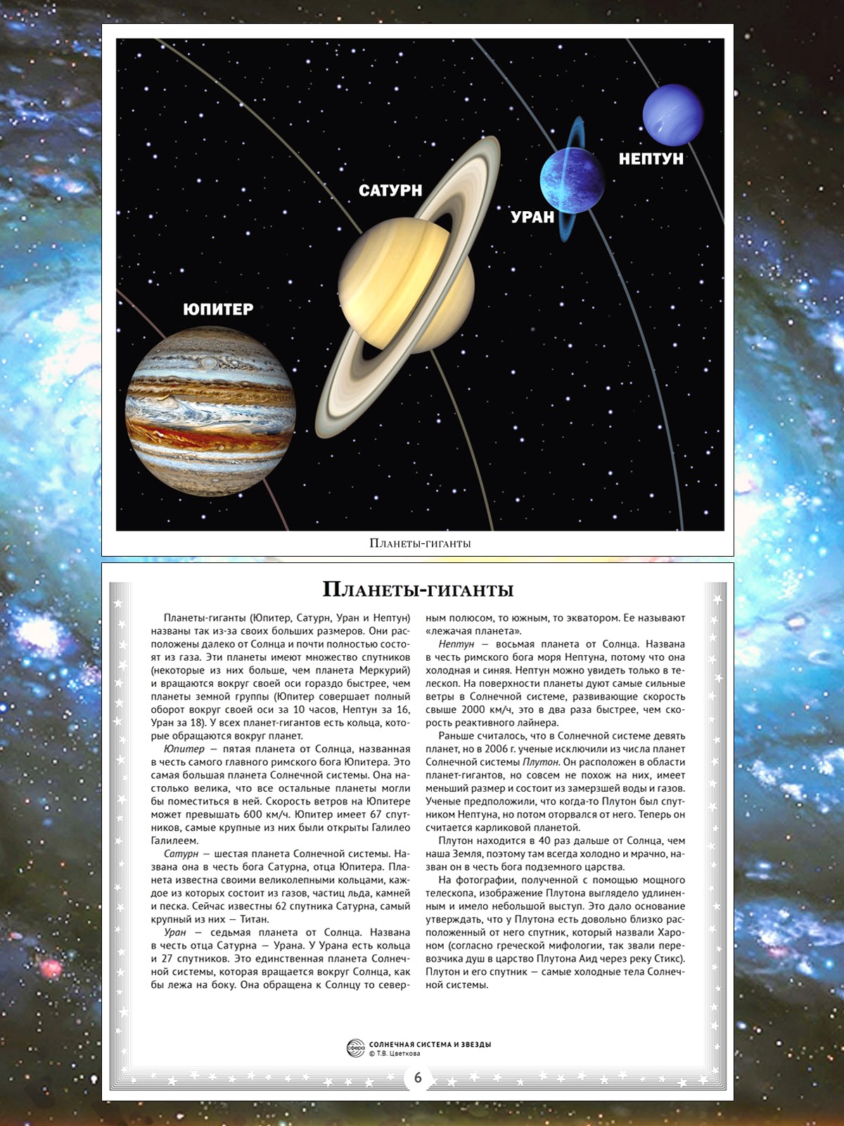 Наглядное пособие ТЦ Сфера Солнечная система и звезды - фото 3