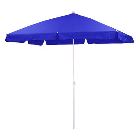 Зонт пляжный BABY STYLE большой садовый от солнца для отдыха1.75х2.4 м Oxford прямоуголный синий