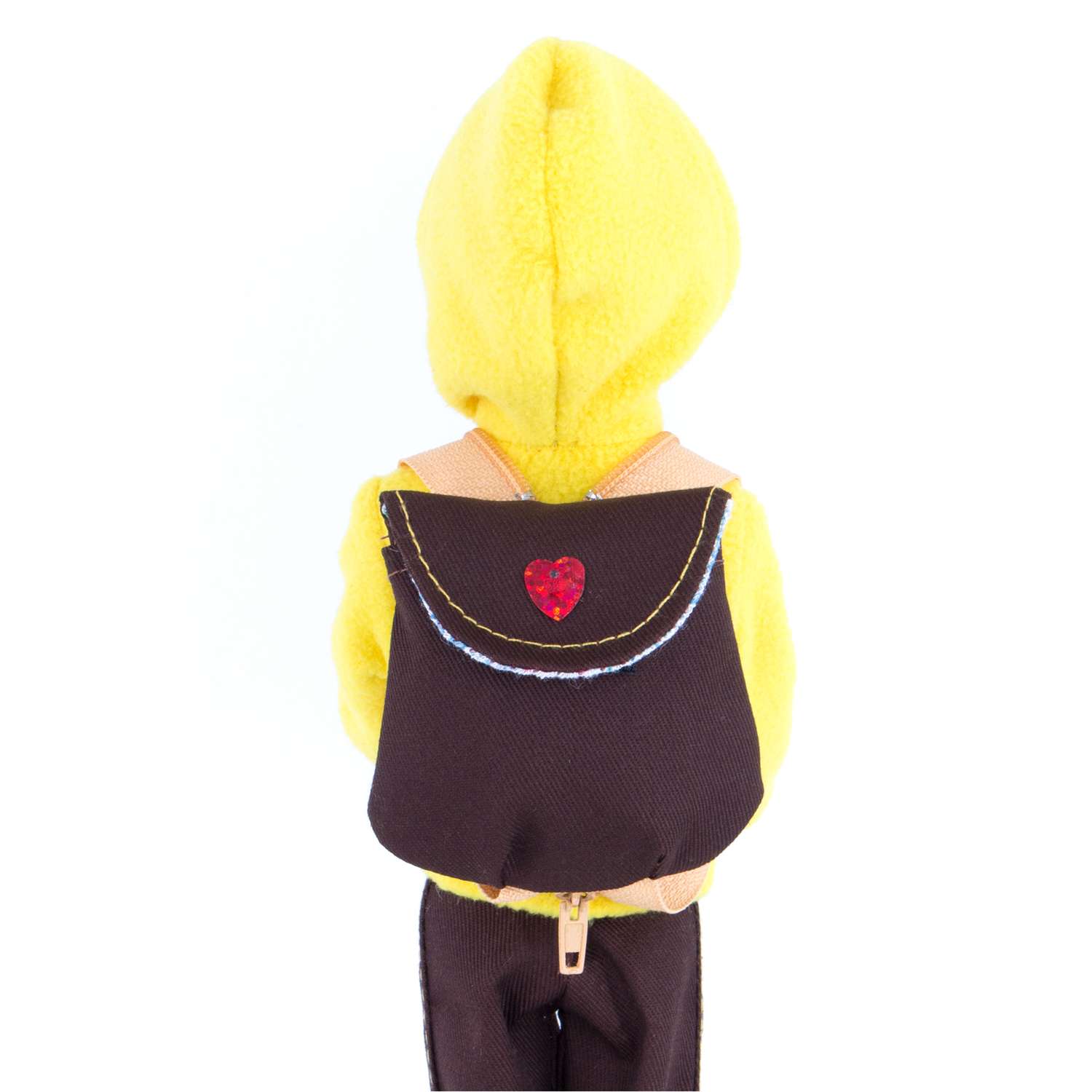 Набор одежды Модница для куклы 29 см 9999 желтый 9999желтый&amp;коричневый - фото 9