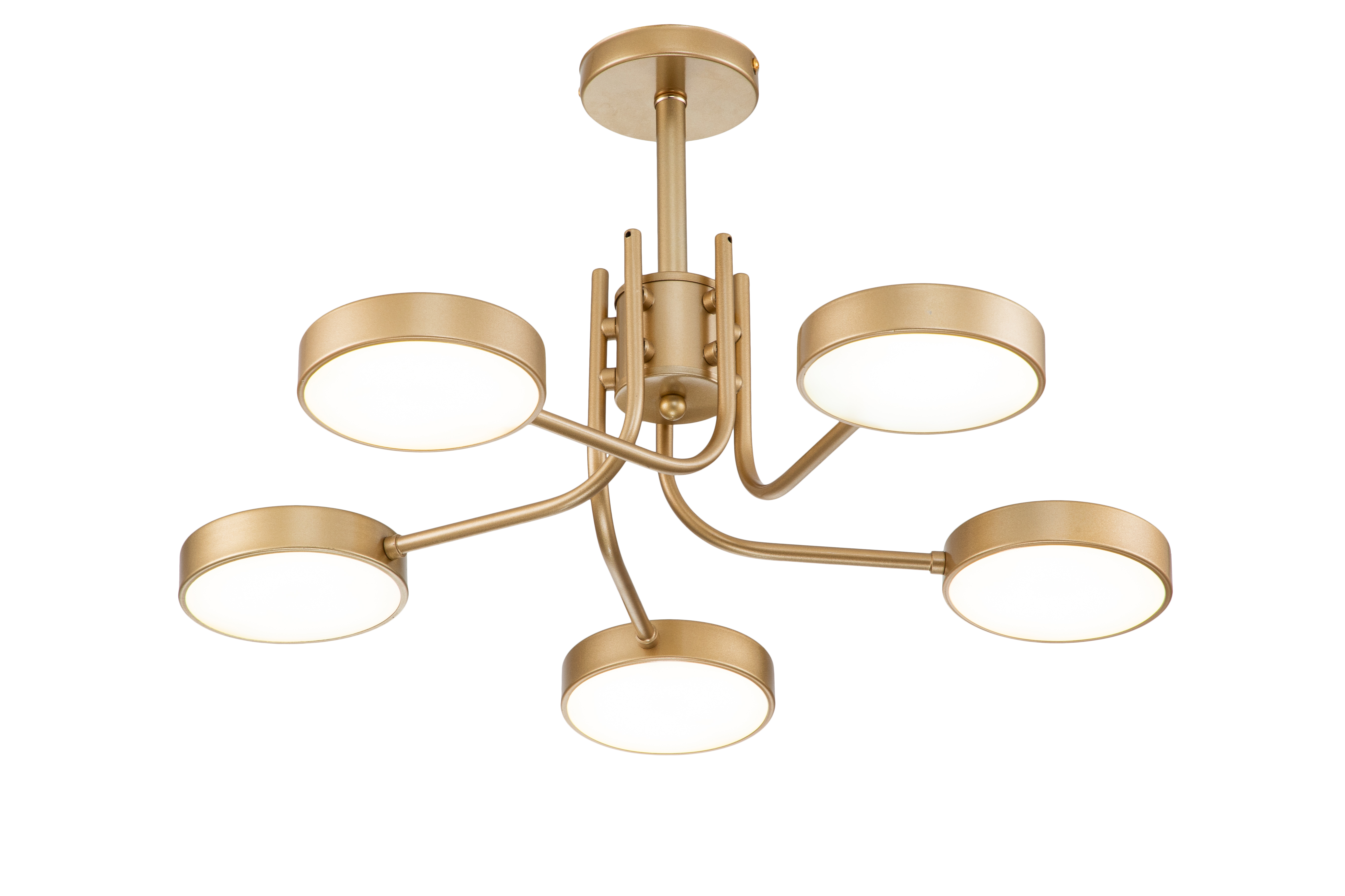 Светильник на штанге ESCADA 10258/5 LED*44W Champagne gold - фото 1