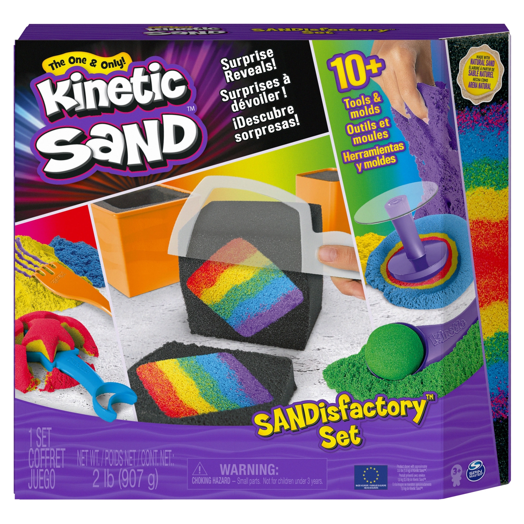 Набор для лепки Kinetic Sand Фабрика творчества 6061654 - фото 1