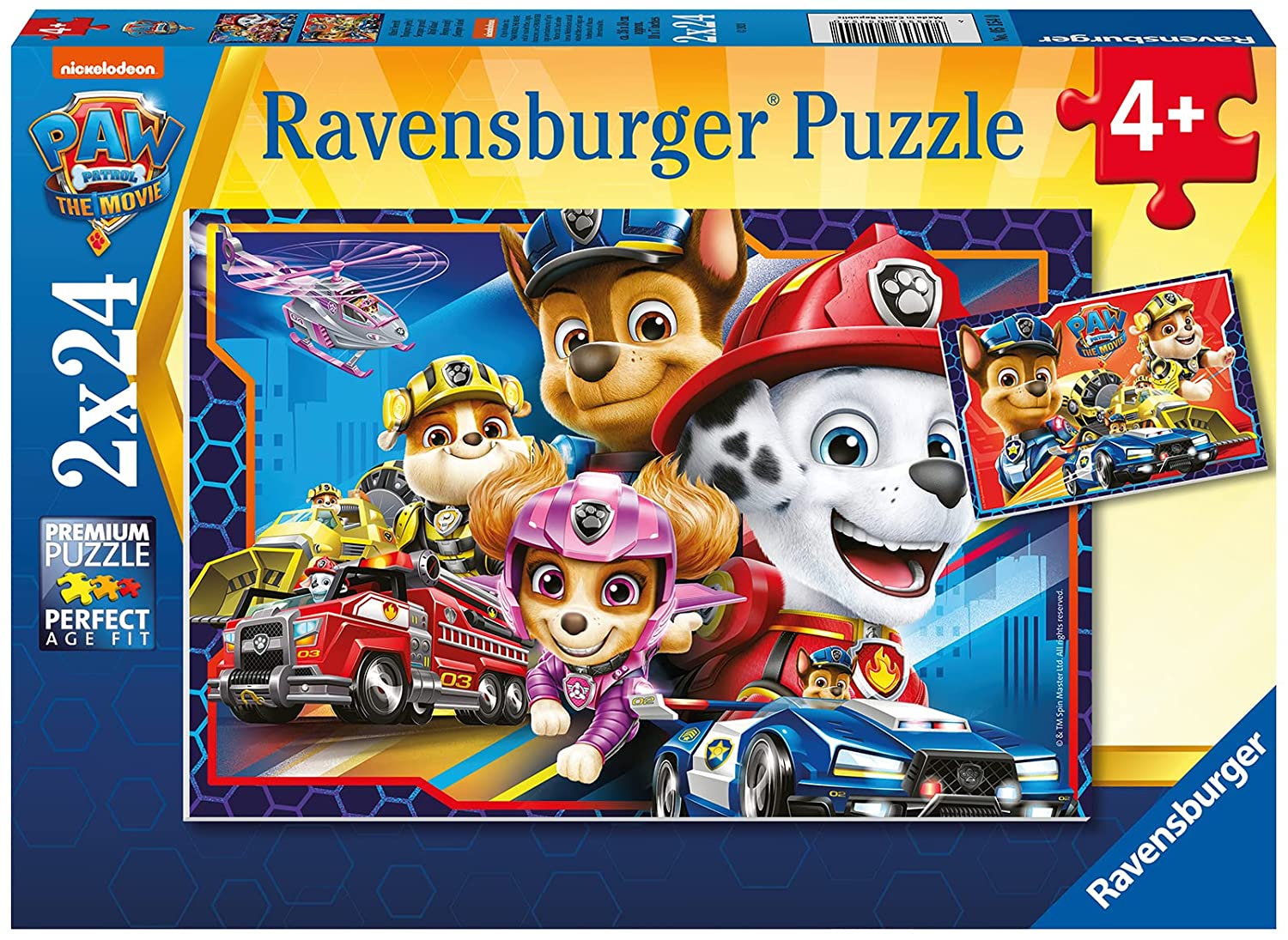 Пазл 2x24 RAVENSBURGER Щенячий патруль купить по цене 909 ₽ в  интернет-магазине Детский мир