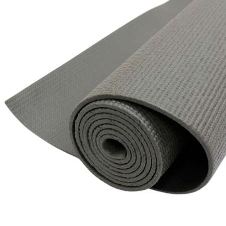 Коврик для йоги и фитнеса Espado PVC 173*61*0.5 см серый ES2122
