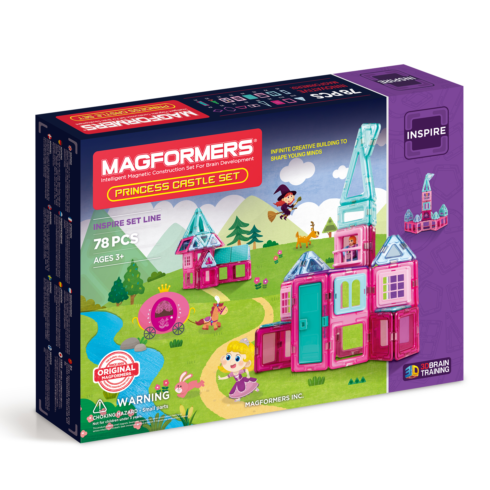 Конструктор Magformers Princess castle Set 704004 - фото 1