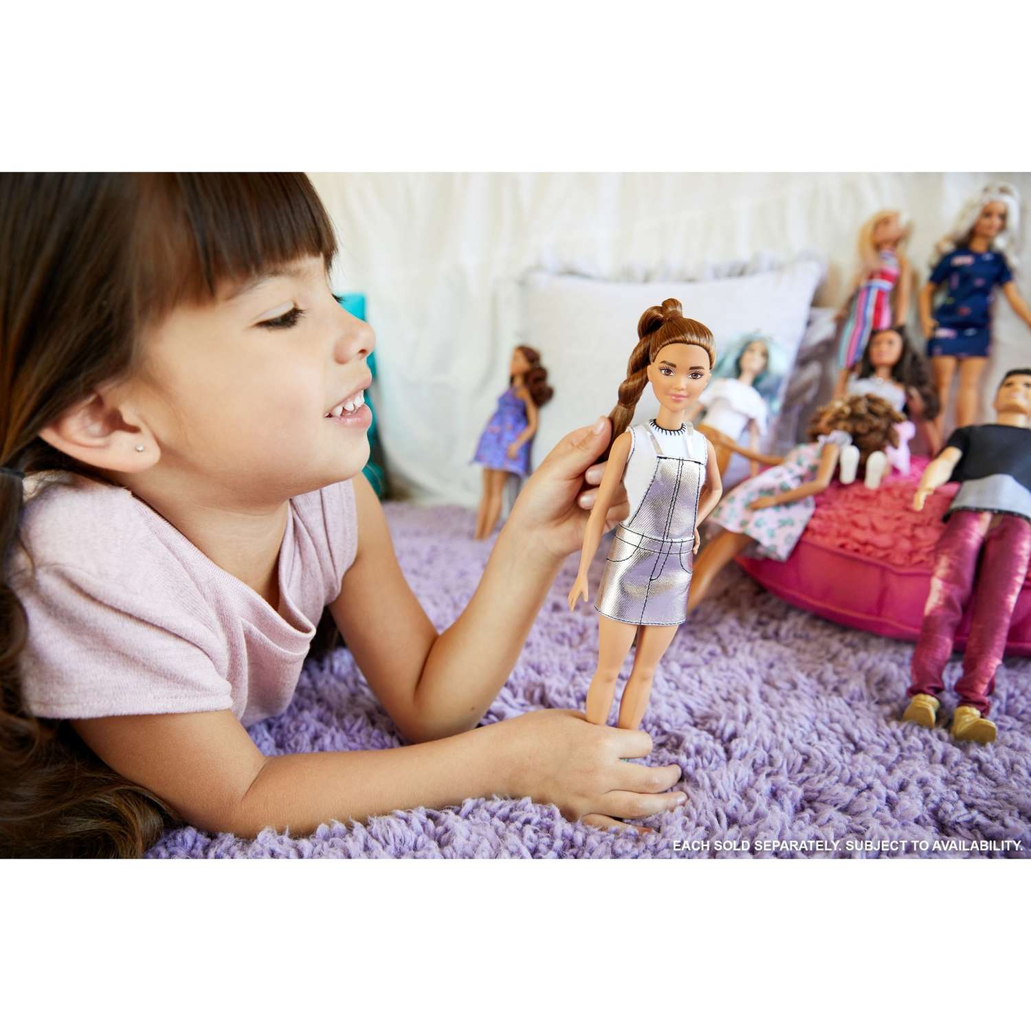 Кукла Barbie из серии Игра с модой DYY92 FBR37 - фото 8