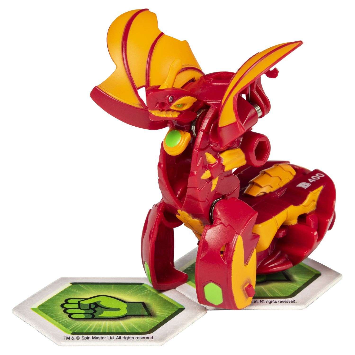 Фигурка-трансформер Bakugan S2 DragonoidRed 6055868/20122444 - фото 3