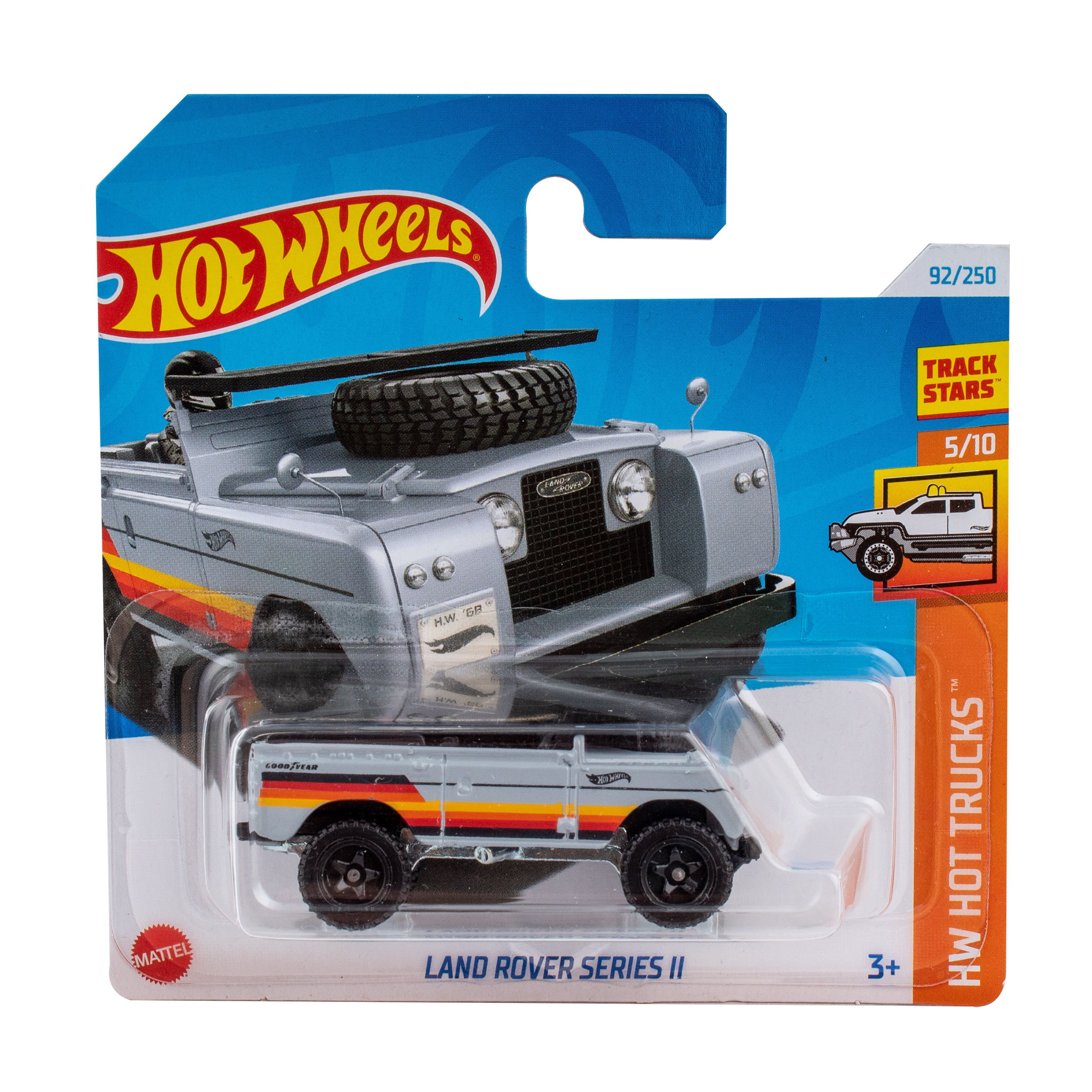 Машинка Mattel Hot Wheels коллекция Land Rover Series 5785 (92) - фото 4