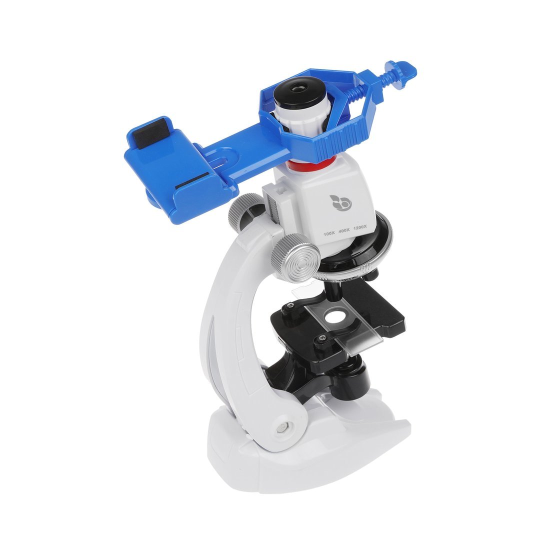 Микроскоп детский Наша Игрушка 100-1200х увеличение 3 объектива - фото 2