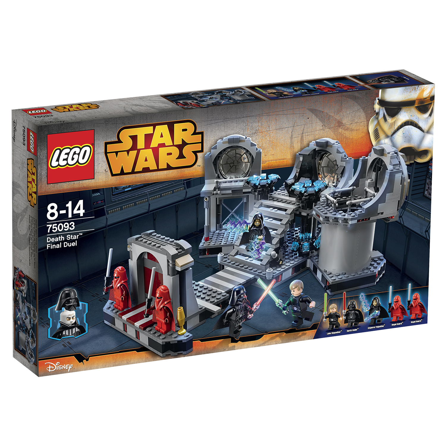 Конструктор LEGO Star Wars TM Звезда Смерти™ - Последняя схватка (75093)  купить по цене 7499 ₽ в интернет-магазине Детский мир