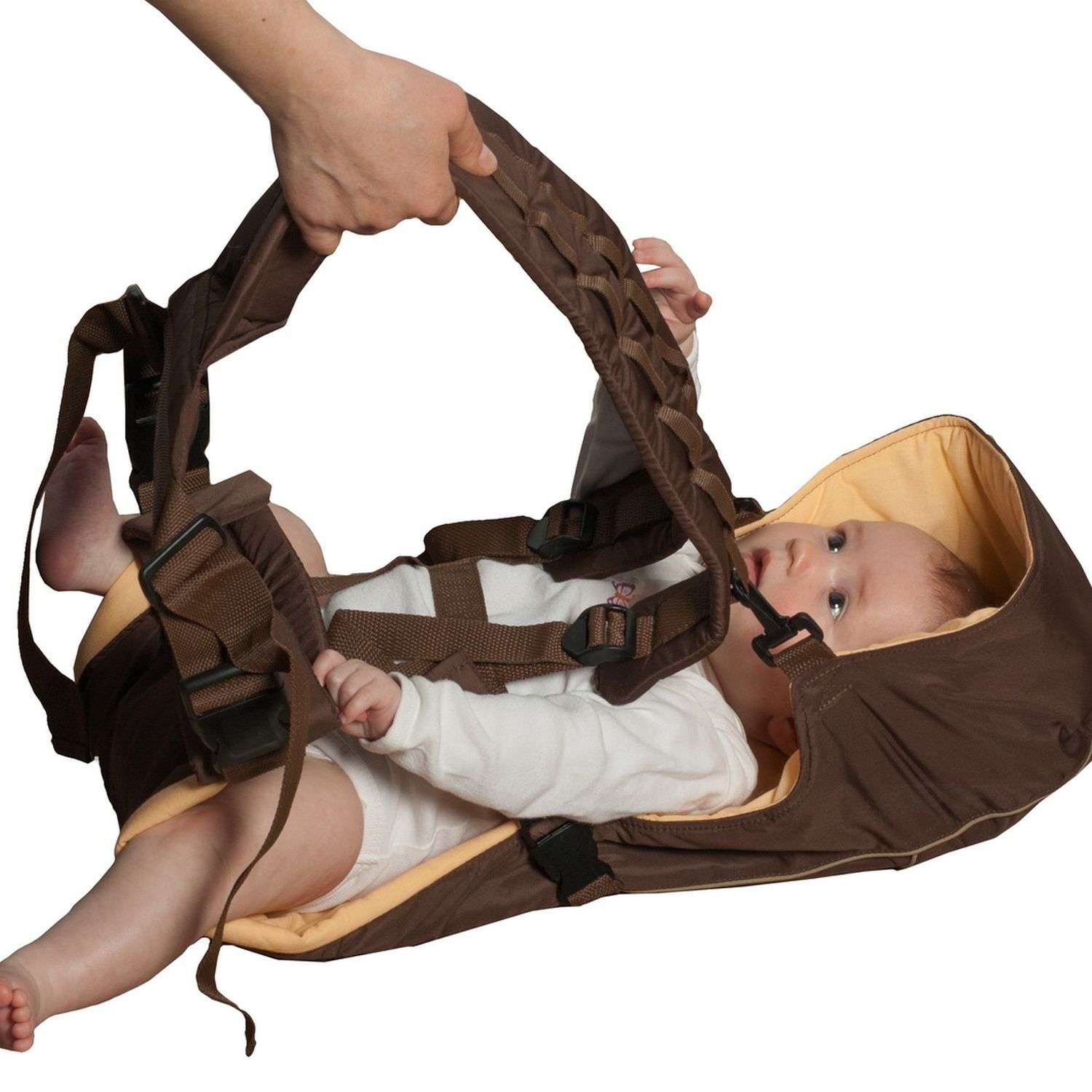 Эрго-рюкзак для новорожденных лежа