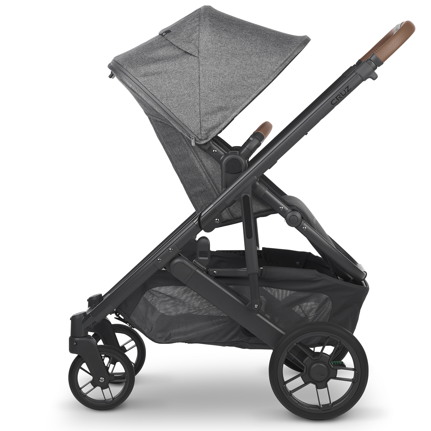 Коляска прогулочная UPPAbaby Cruz V2 Greyson Графитовый меланж - фото 19