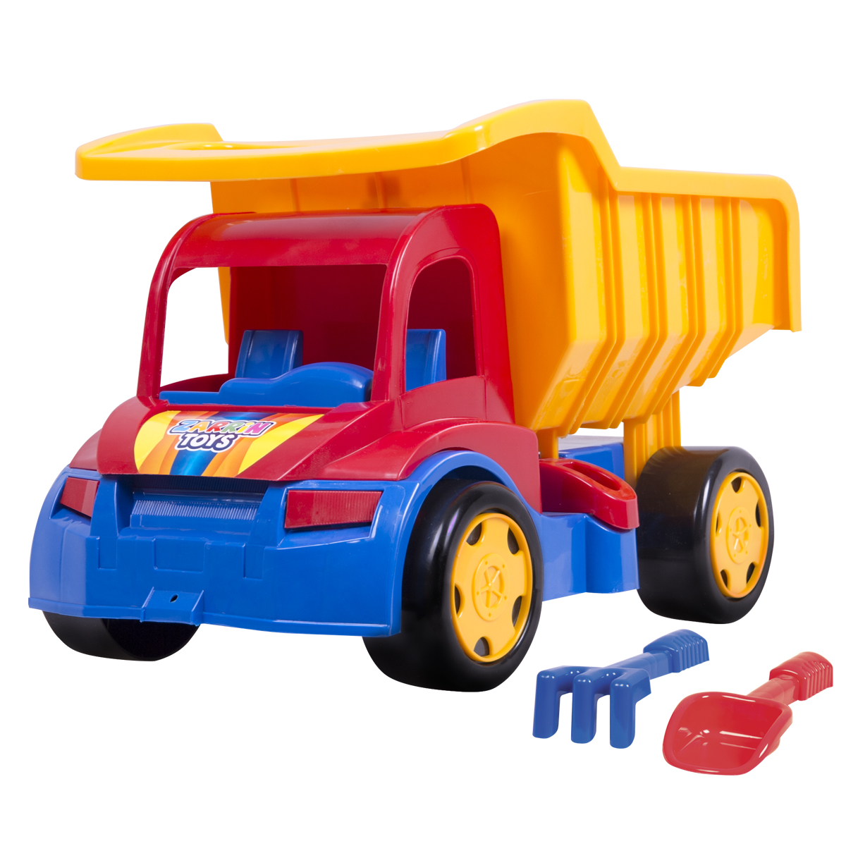 Игровой набор Zarrin Toys MineTrack F1-2/красный-желтый - фото 1