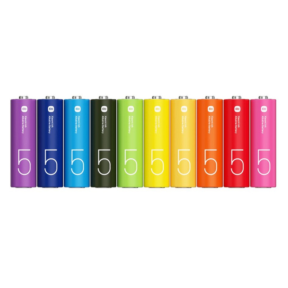 Батарейки щелочные XIAOMI AA Rainbow Batteries - фото 2