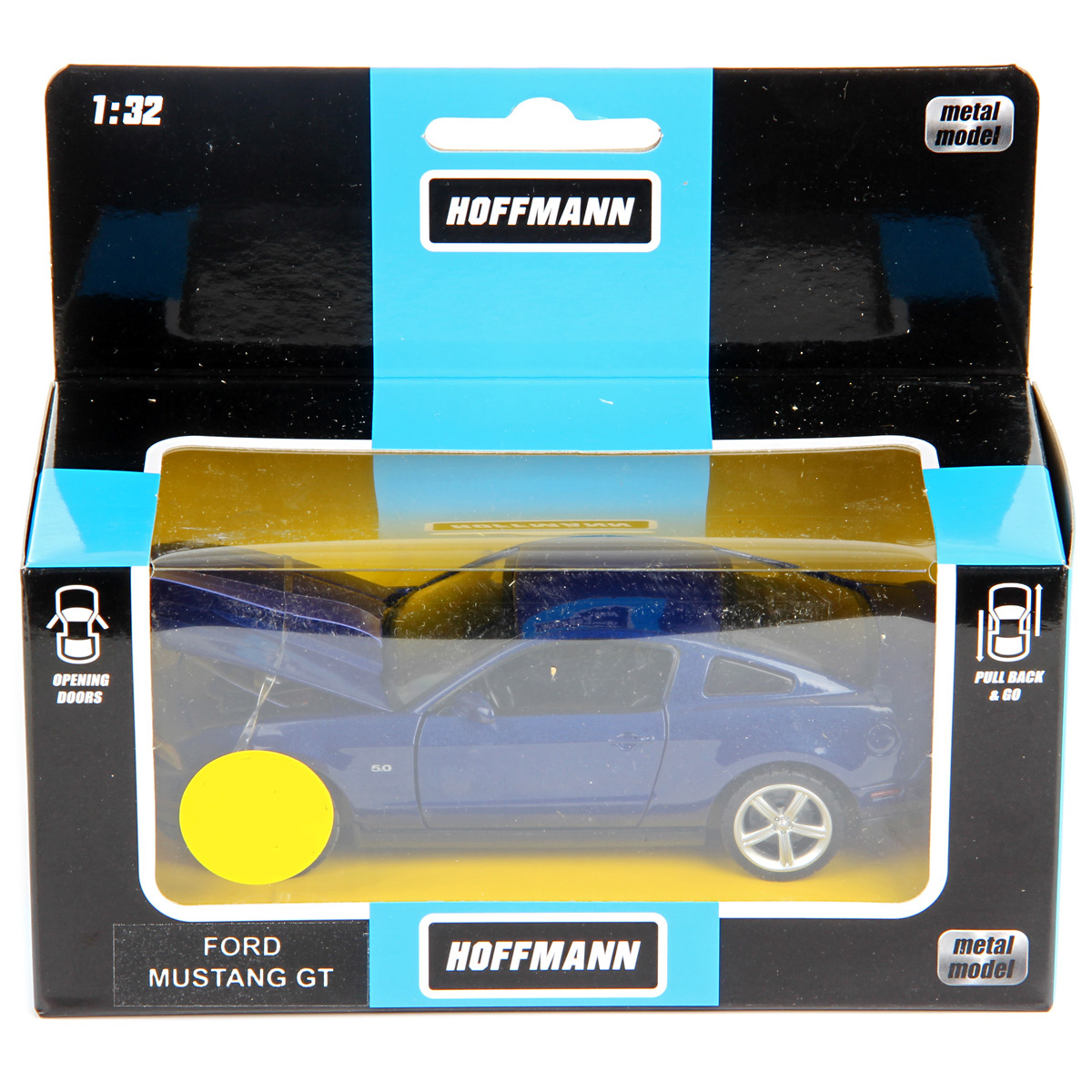 Автомобиль HOFFMANN Ford Mustang GT 1:32 67544 - фото 5