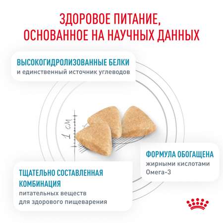 Корм для кошек ROYAL CANIN Hypoallergenic при пищевой аллергии 2кг