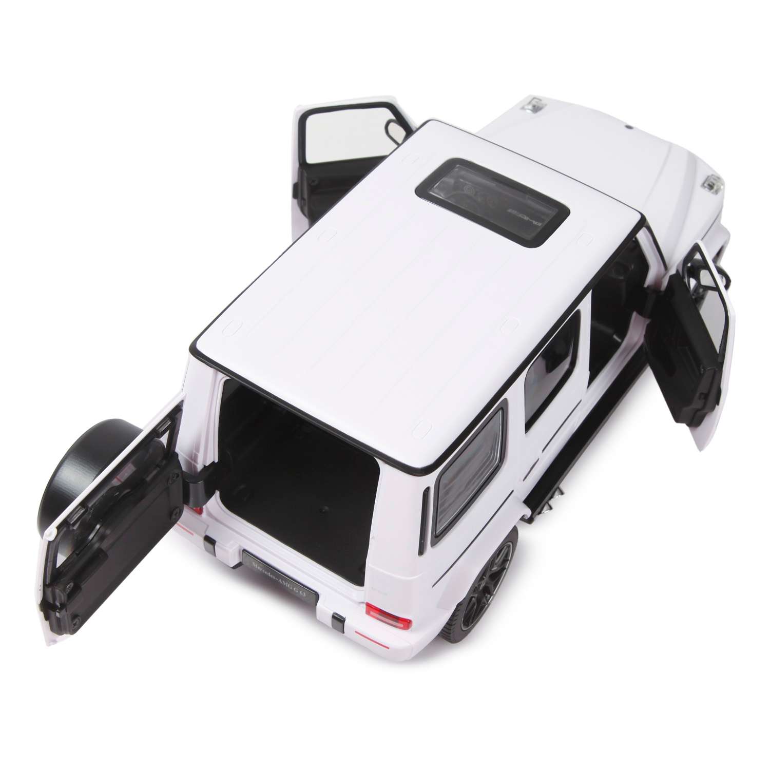 Машина Rastar РУ 1:14 Mercedes-Benz G63 Белая 95700 - фото 6