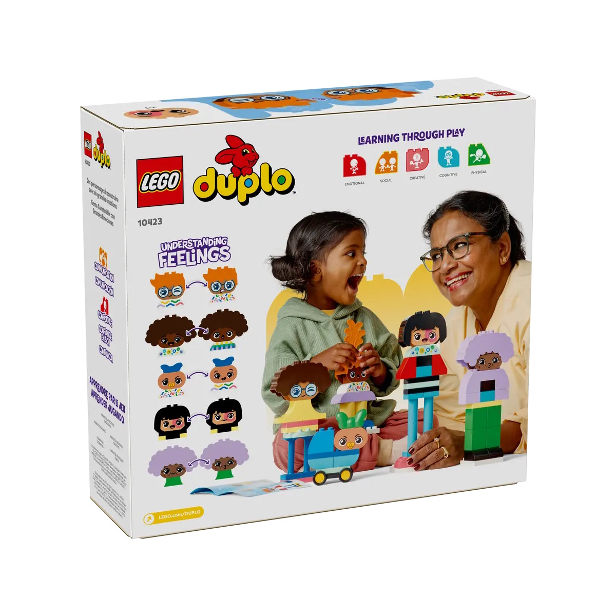 Конструктор LEGO DUPLO Создаваемые люди с большими эмоциями 10423 - фото 6