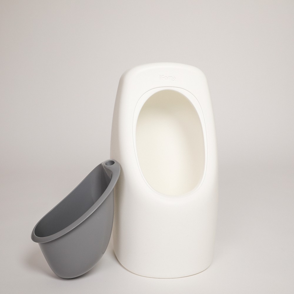 Детский горшок писсуар Ifam Easy doing standing urinal bowl страна  производства Республика Корея IF-155-ED-SUB-W купить по цене 4990 ₽ в  интернет-магазине Детский мир